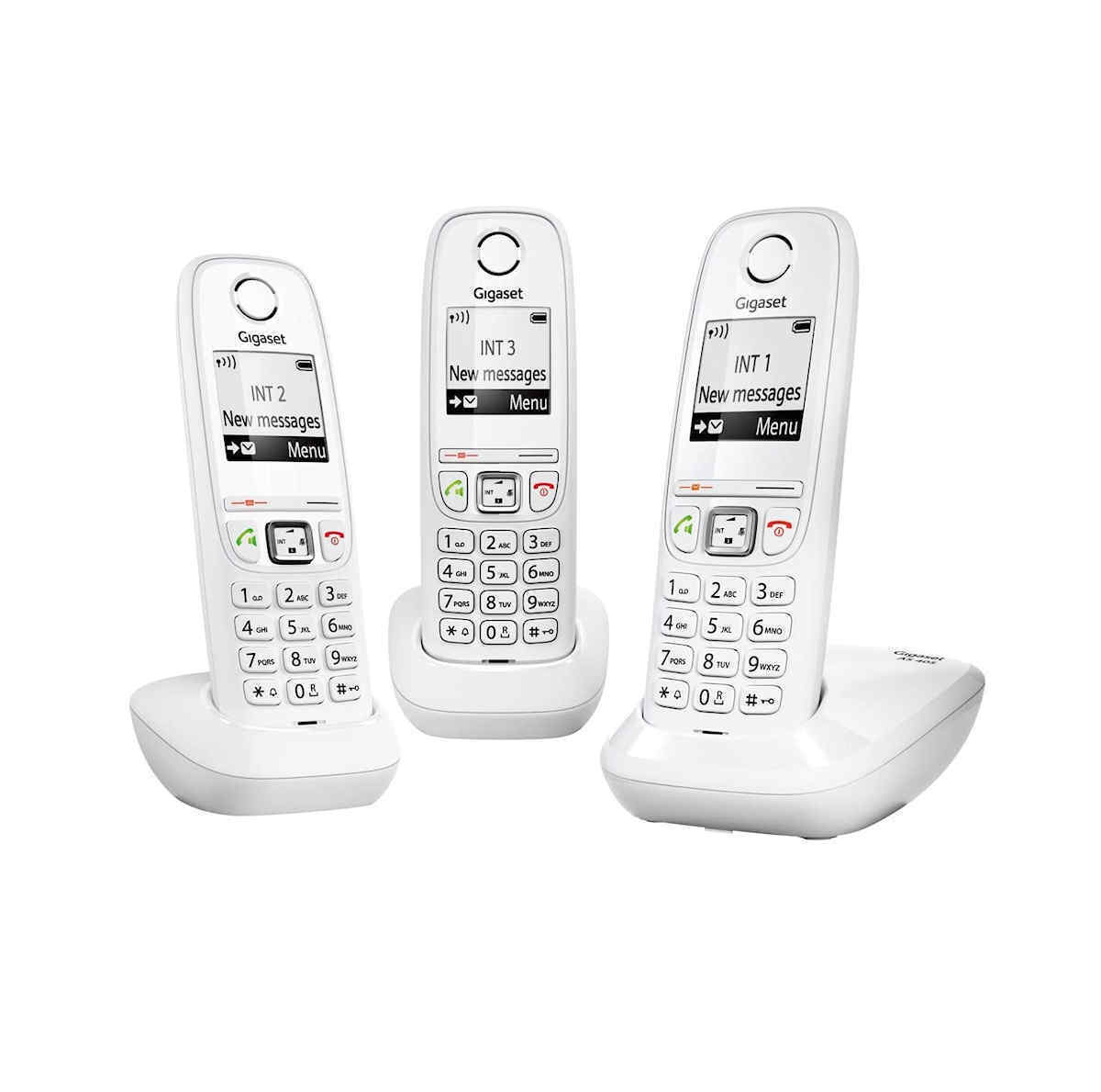 Téléphone fixe-répondeur Trio GIGASET AS405