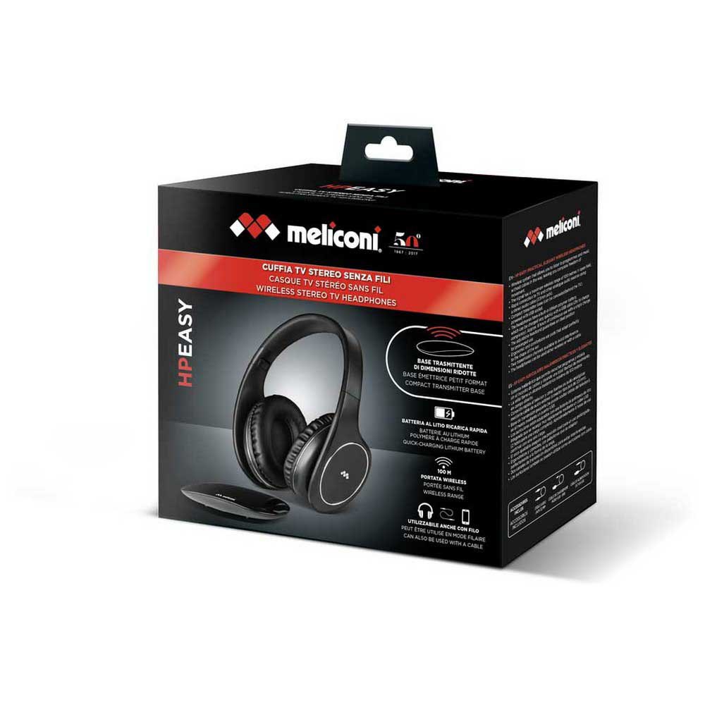 Casque audio TV ss fil MELICONI HP Easy (ac station de charge)