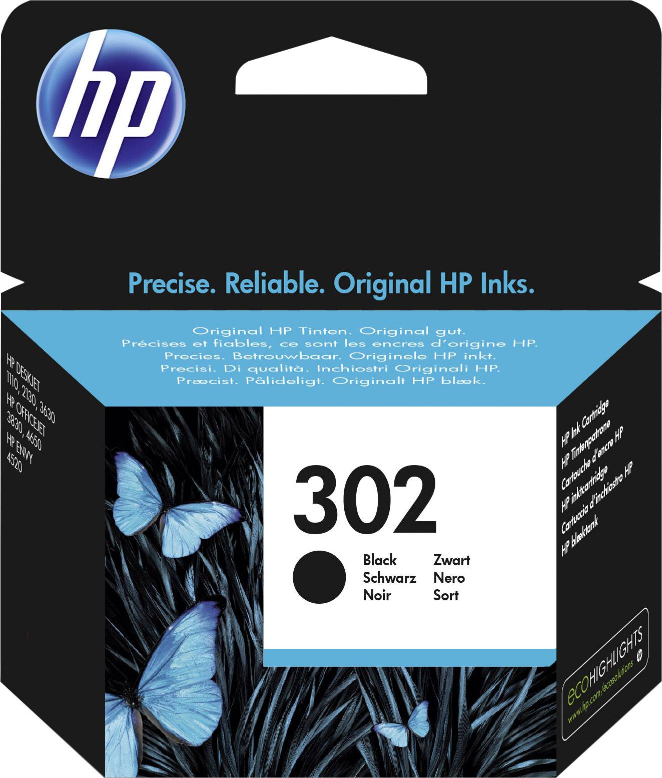 Cartouche HP 302 noire