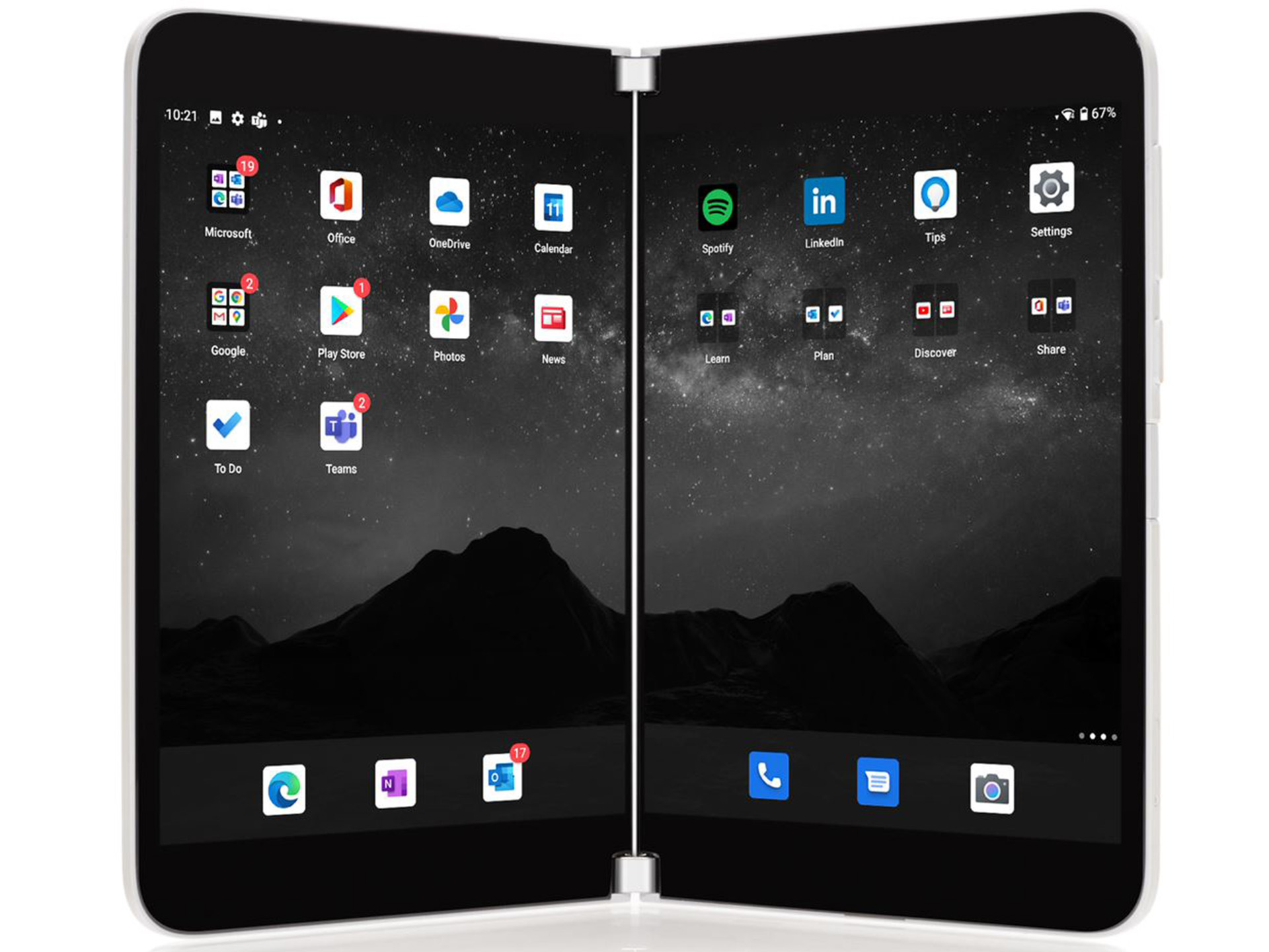 Smartphone pliable Microsoft Surface duo 128