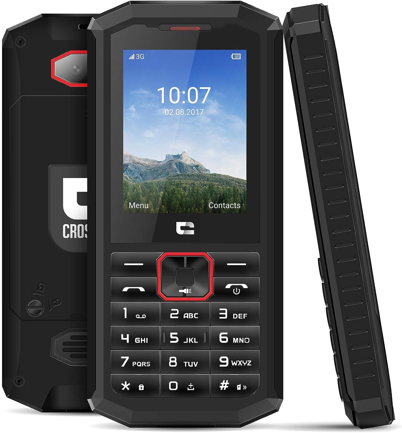 Télephone mobile 3G+ antichoc CROSSCALL Spider X5 Rcdt