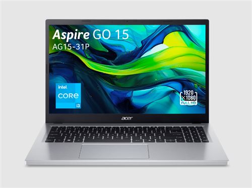 PC Portable 15,6 ACER Aspire Go AG15-31P + housse + souris ss fil