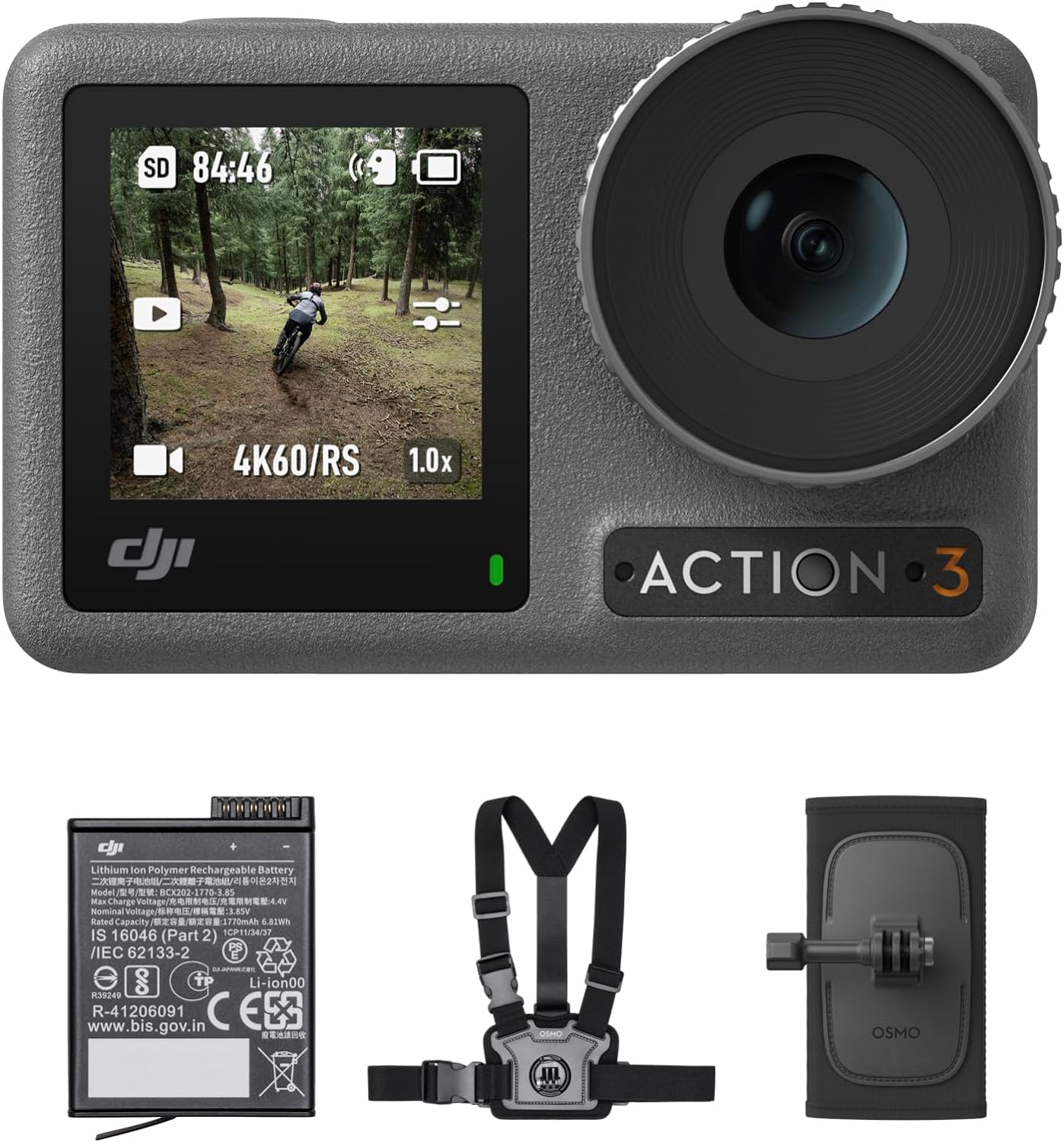 Caméra Sport 4K DJI Osmo Action 3