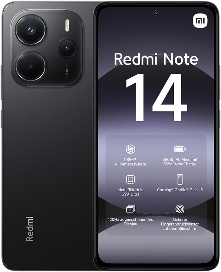 Smartphone XIAOMI Redmi Note 14 128Go