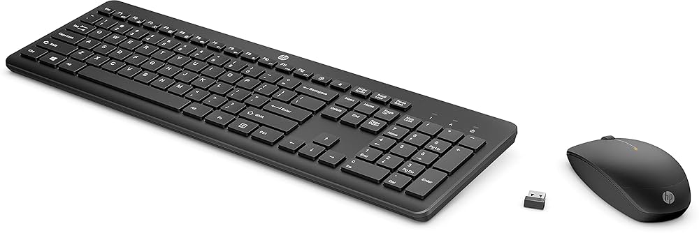 Combo clavier/souris ss-fil HP 235 Slim