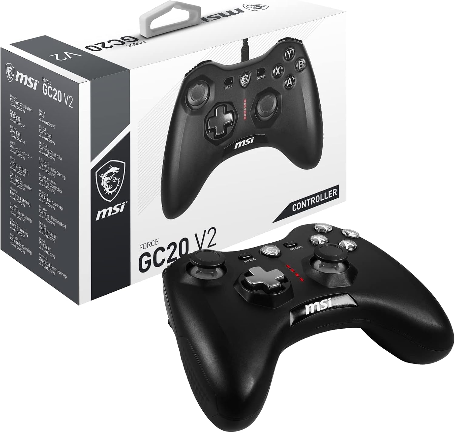 Manette de jeux sans fil MSI Force GC20 V2