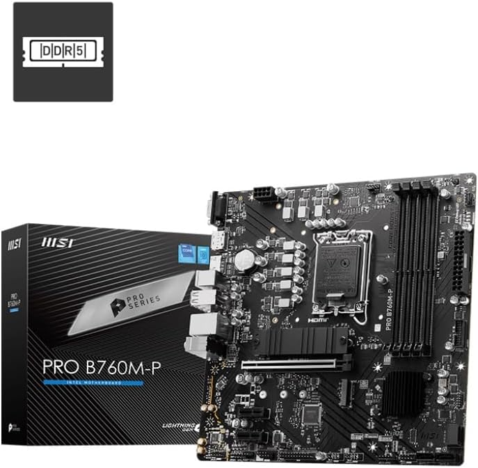 Carte mère DDR5 MSI B760M-P PRO