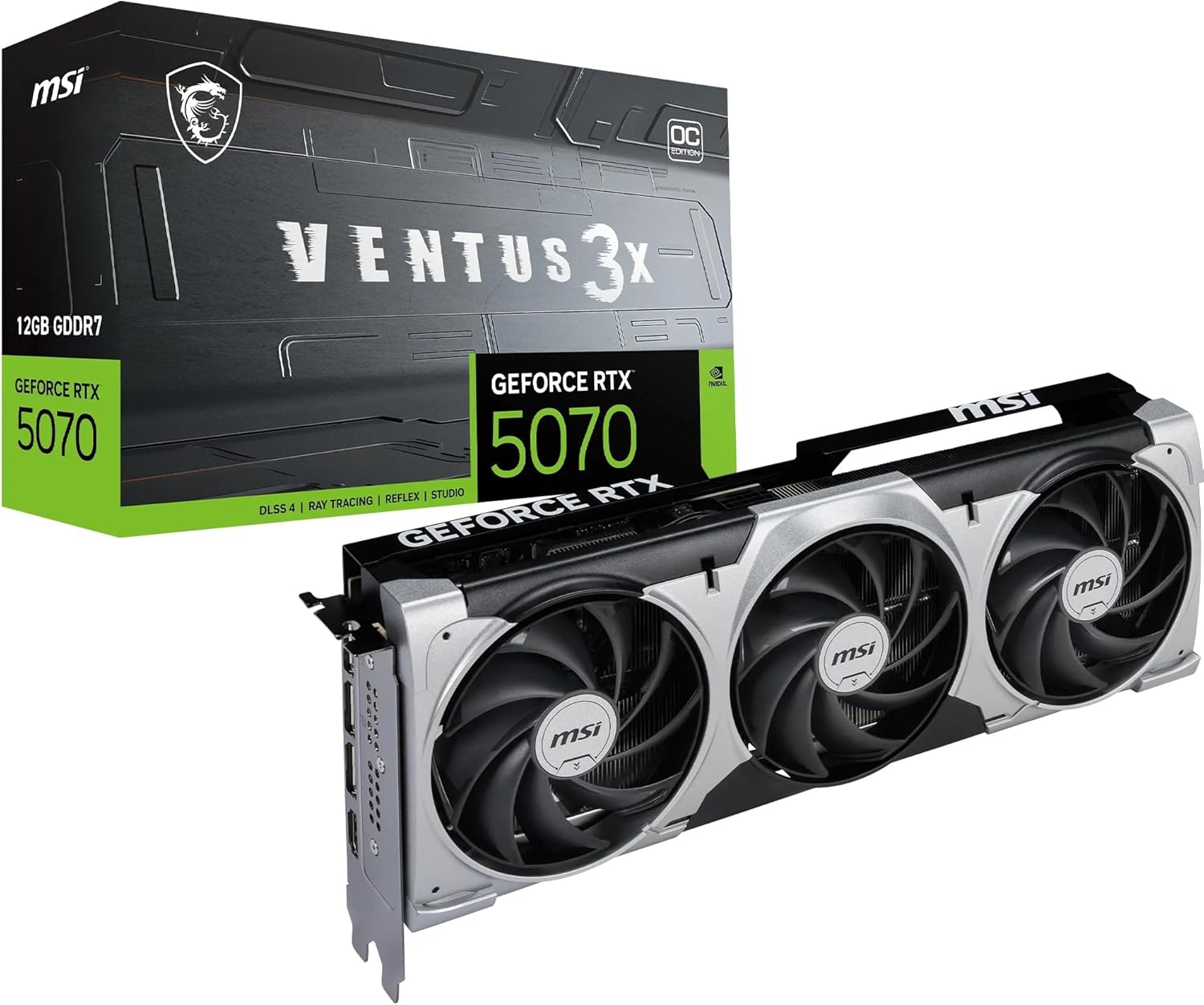 Carte graphique MSI RTX 5070 Ventus X3 OC 12G