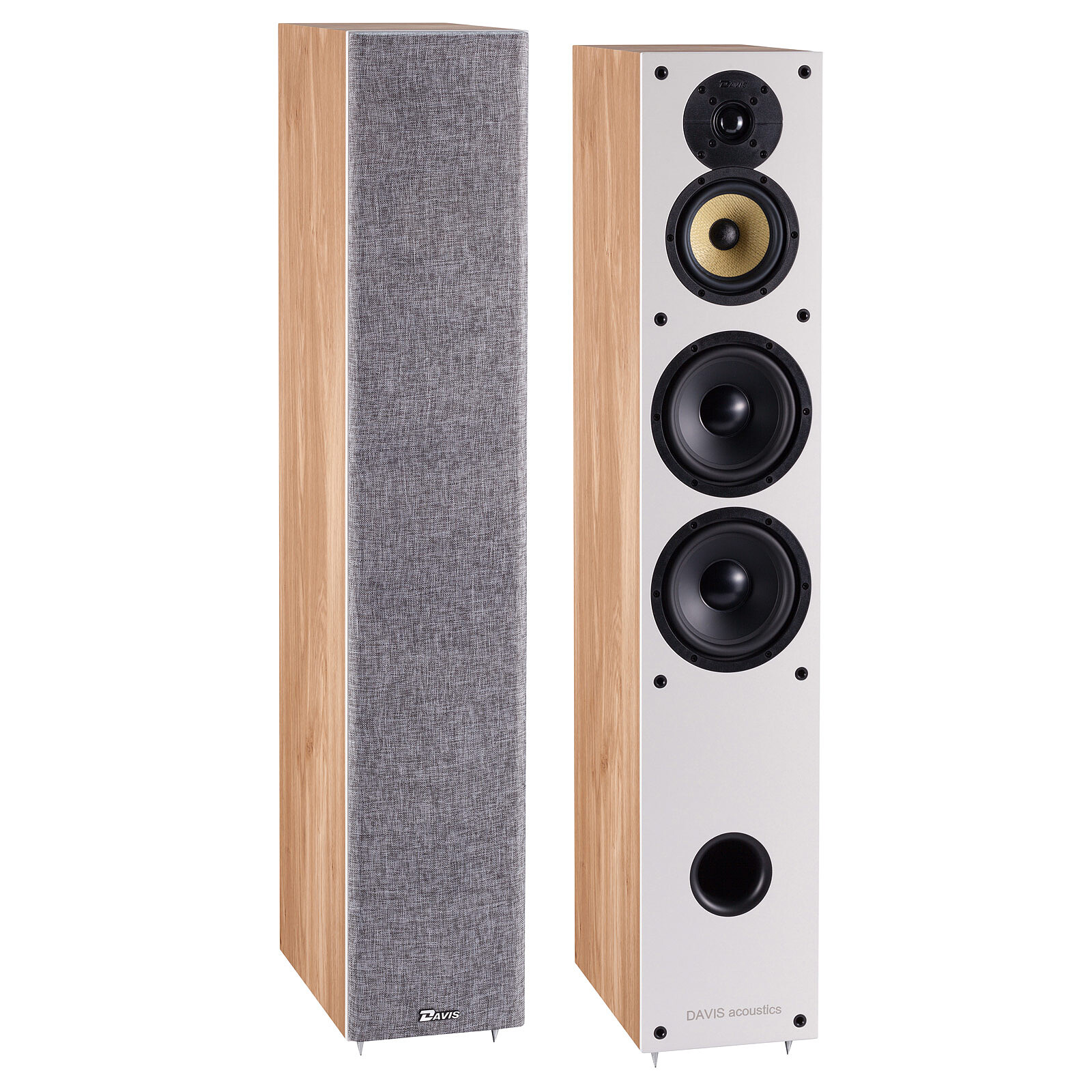 Enceinte colonne Davis Acoustics Balthus 70 Chêne clair