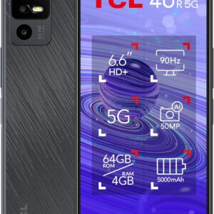 Smartphone TCL 40R 64Go (5G)