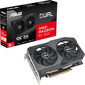 Carte graphique AMD Radeon RX 7600 ASUS V2 OC Edition