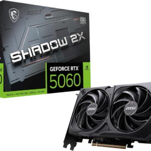 Carte graphique MSI RTX 5060 Shadow 2X OC 8Go