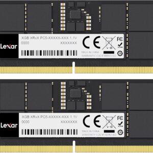 RAM 16Go (2x8) DDR5 LEXAR 5600MHz SODIMM