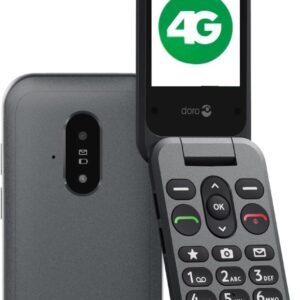 Téléphone mobile à clapet 4G DORO Leva E20